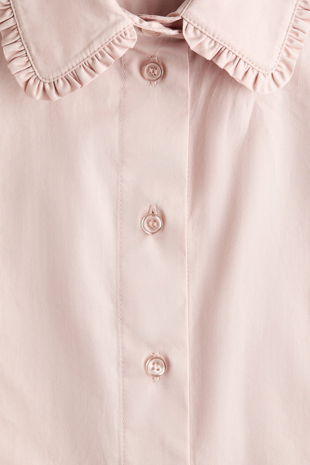 Cotton poplin shirt