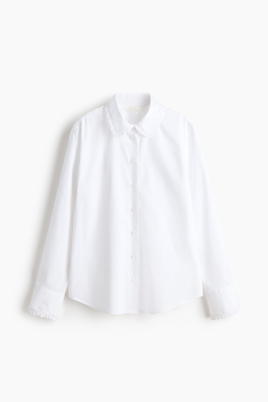 Cotton poplin shirt