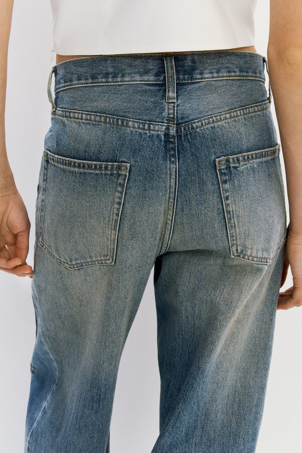 Straight Regular Waist Jeans