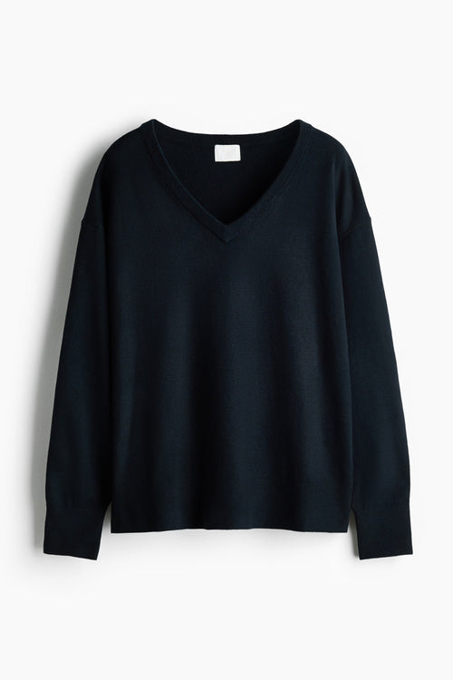 Oversized V-Neck Sweater