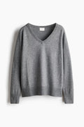Oversized V-Neck Sweater