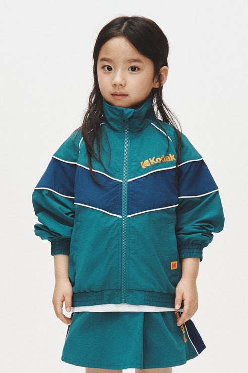 Nylon track jacket
