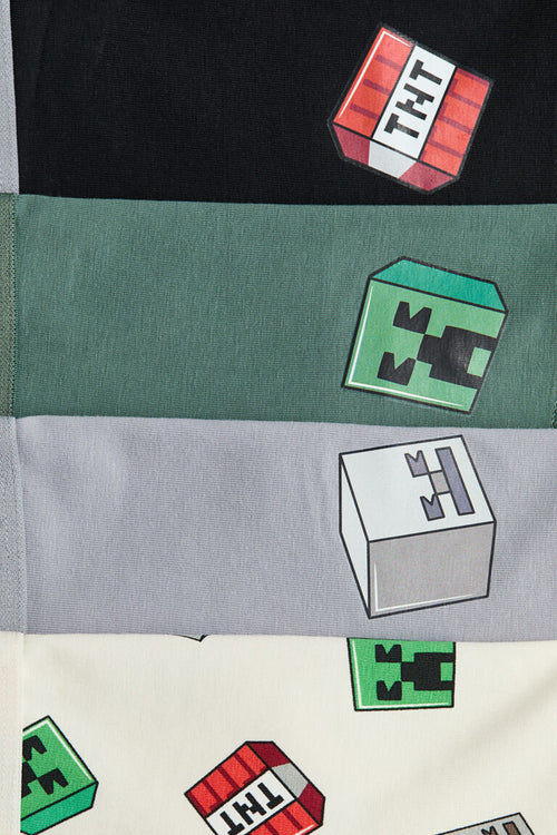5-pack printed cotton trunks