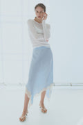 Rok viscose asimetris