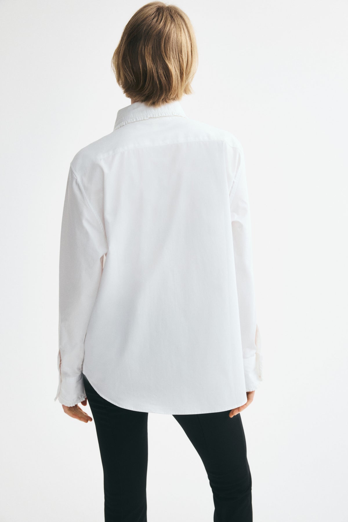 Cotton poplin shirt